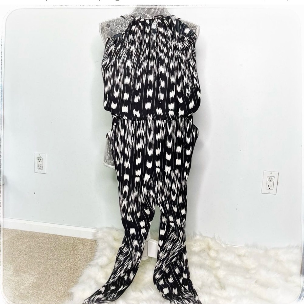 Parker jumpsuit that is perfect for date night or under a blazer.